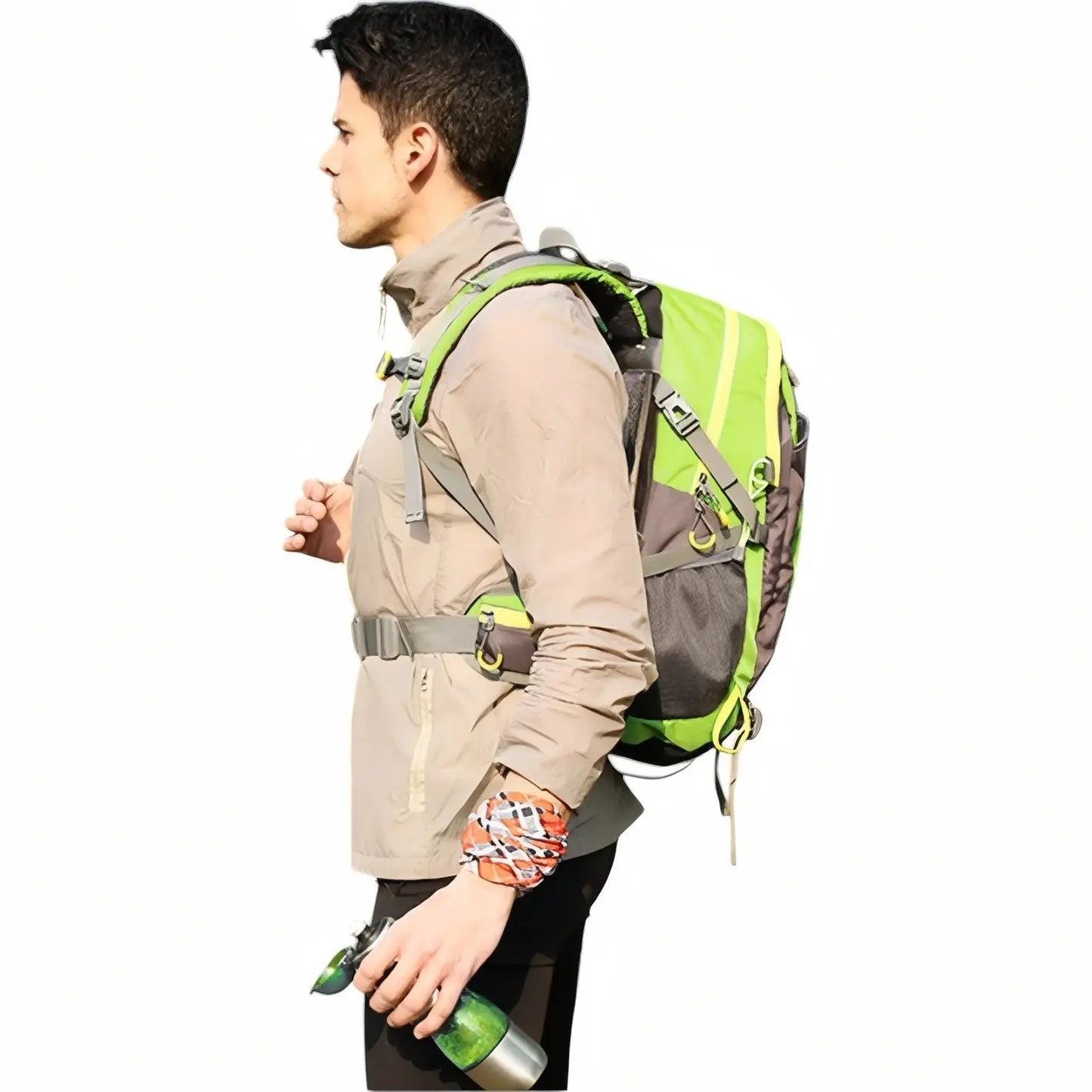 Grand Sac à Dos 40L Étanche Ordinateur - Voyage Randonnée