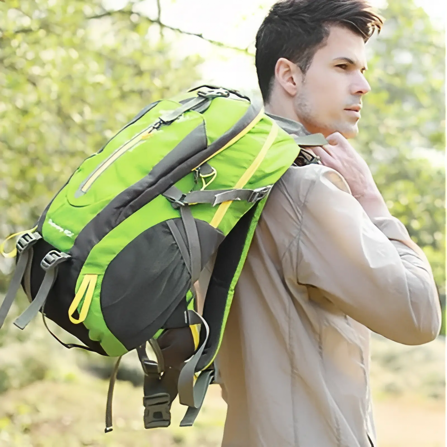 Grand Sac à Dos 40L Étanche Ordinateur - Voyage Randonnée