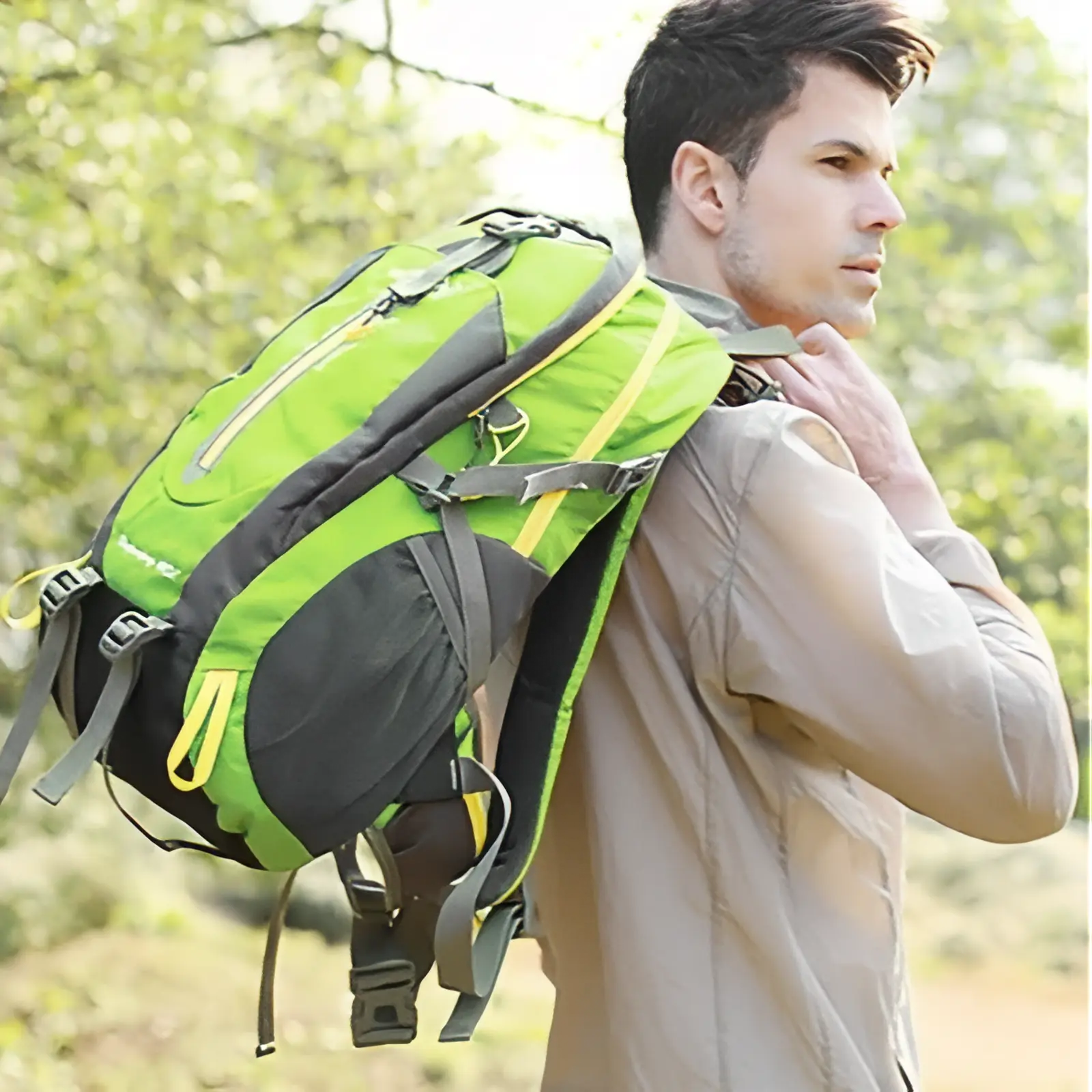 Grand Sac à Dos 40L Étanche Ordinateur - Voyage Randonnée