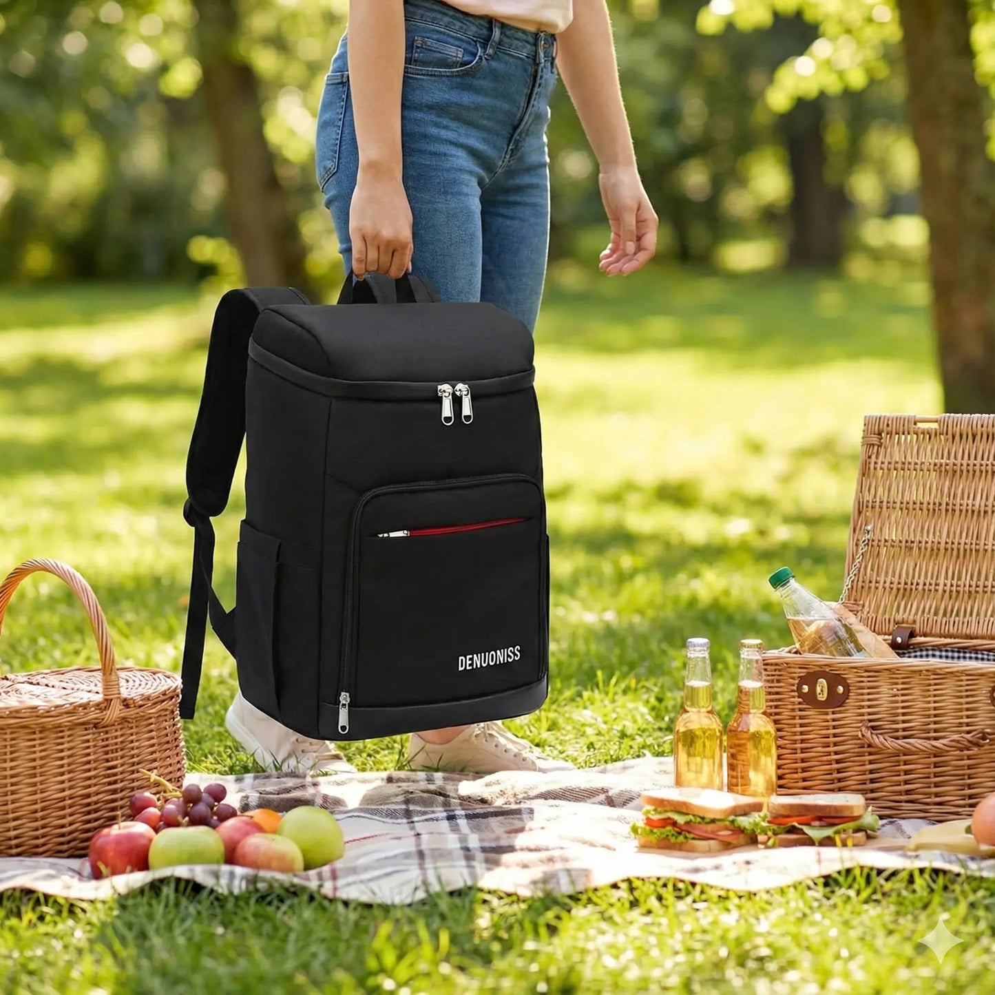 Sac à Dos Isotherme 20L Glacière Portable Lunch