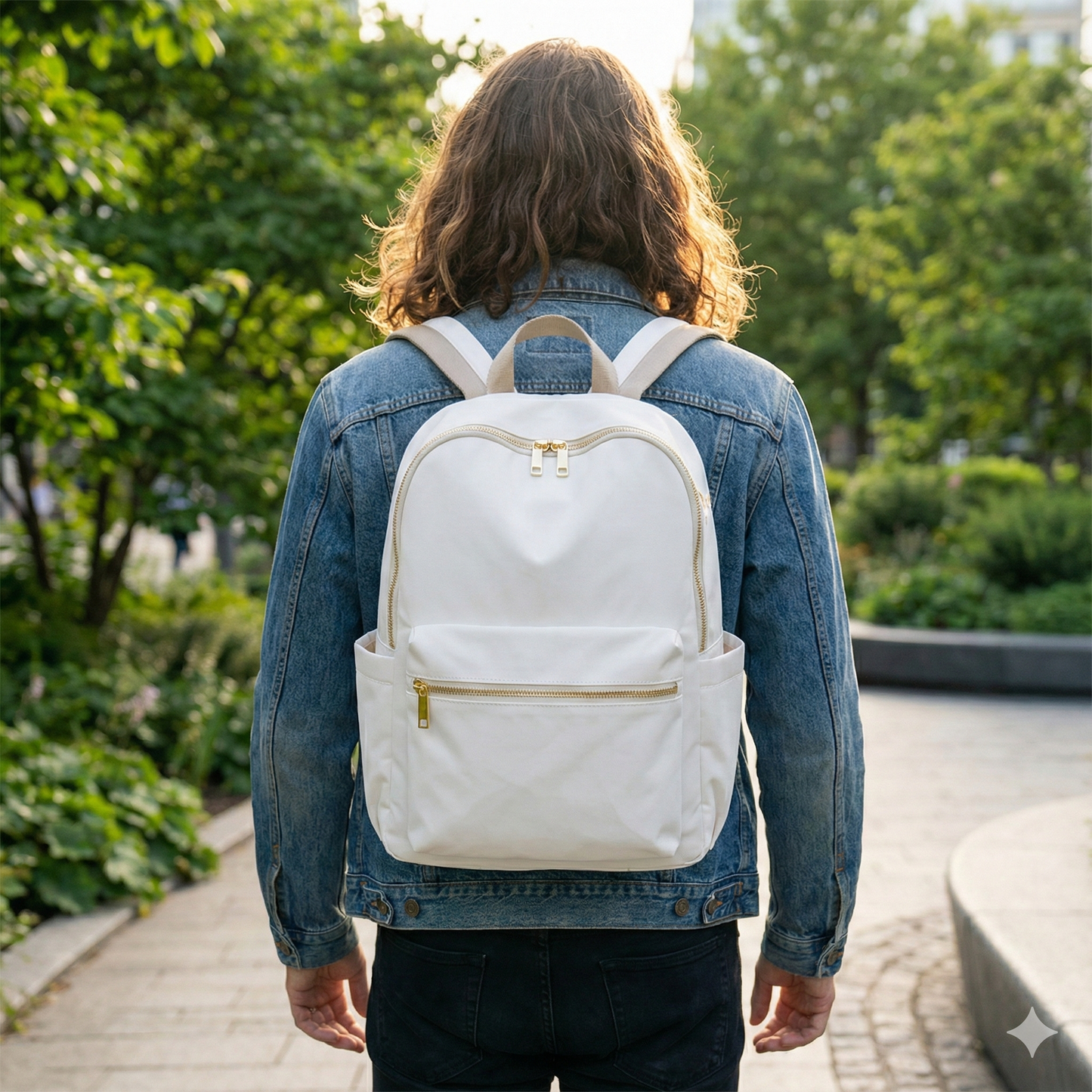 Sac à dos femme ordinateur –  voyage et cours, style moderne