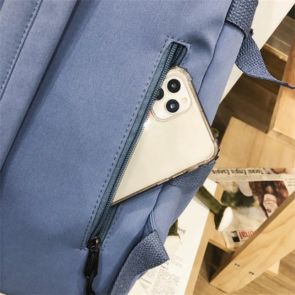 Sac à Dos Femme Noir Anti-Vol 30L Nylon