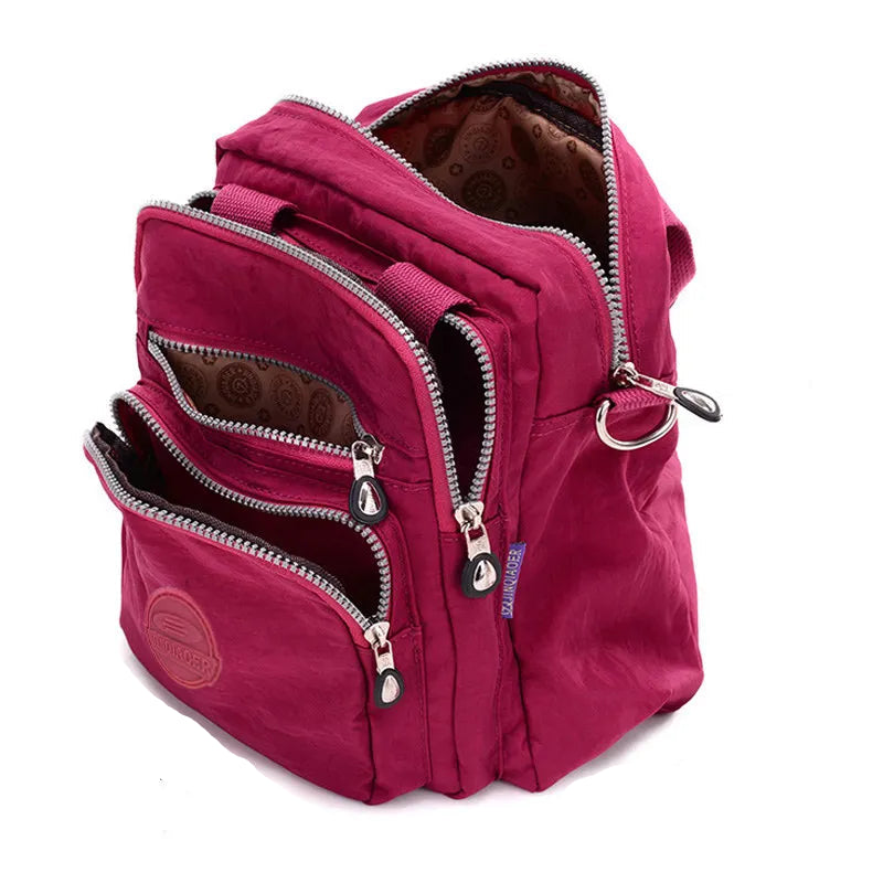 Sac à dos - sac à main pour femme chic 3 poches