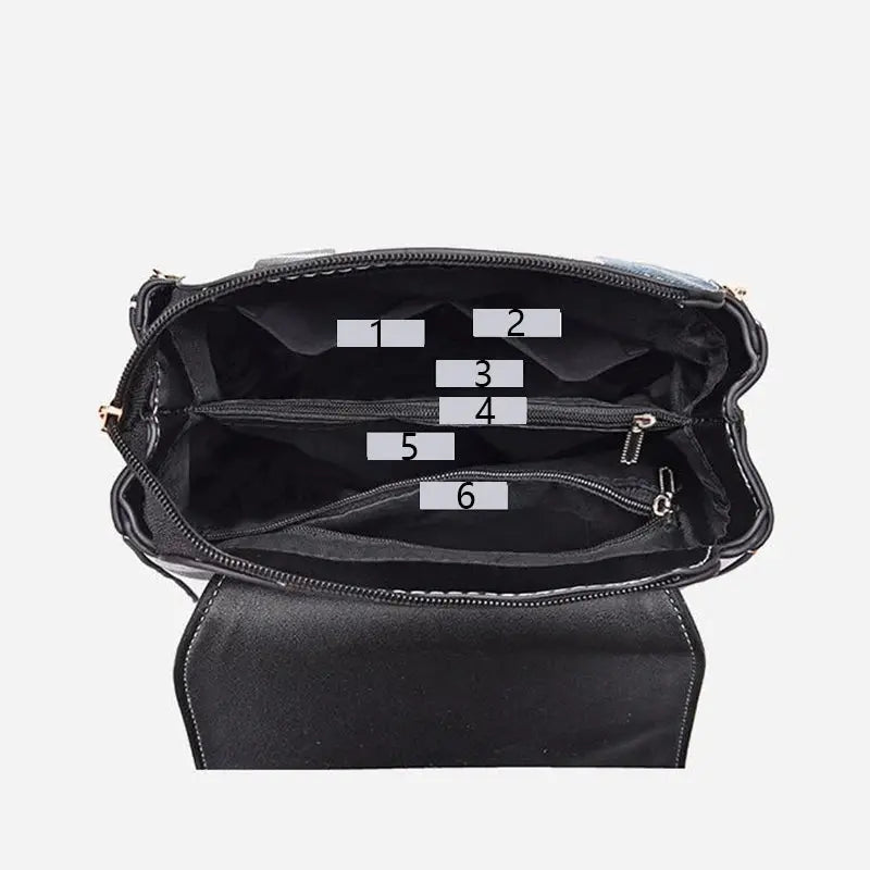 Sac à Dos-Sac à main Femme Cuir Chic 