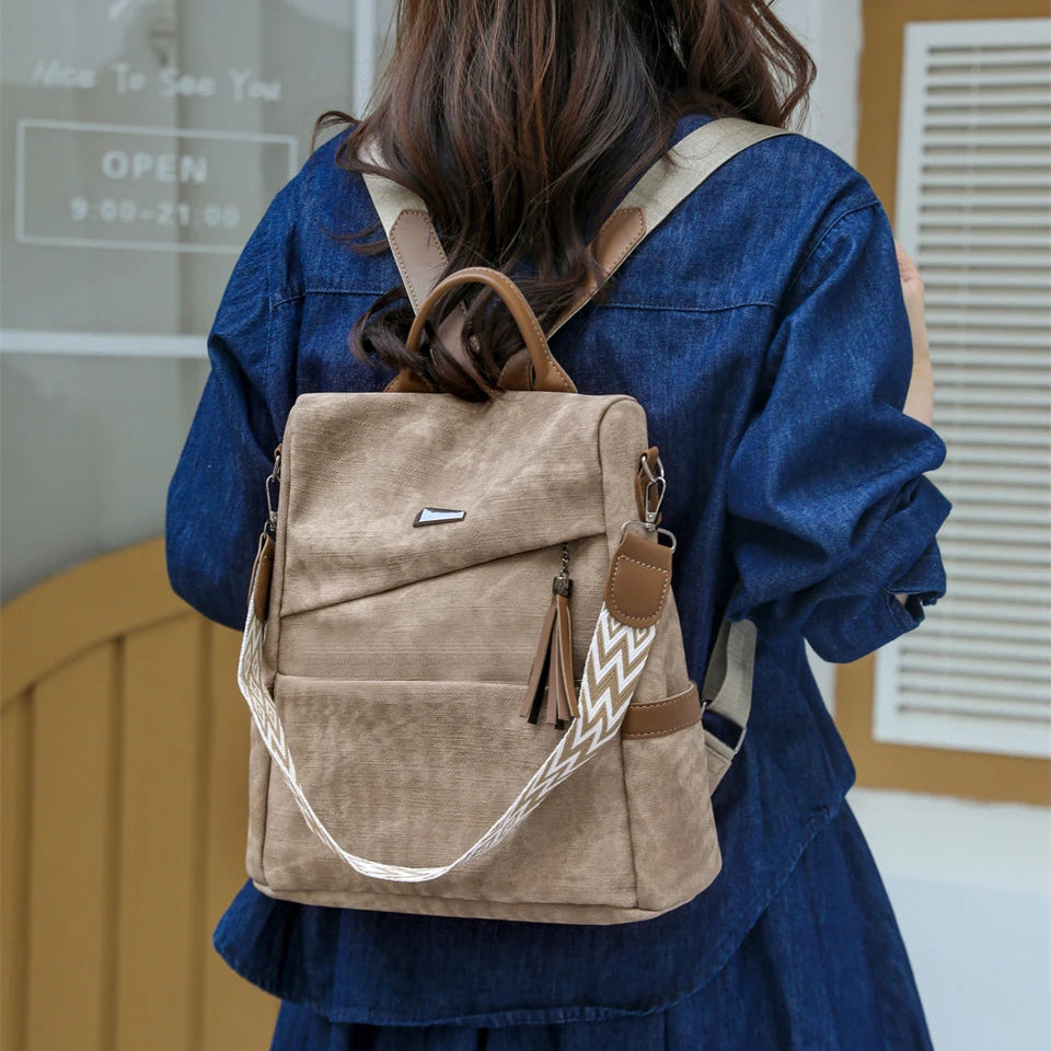 Sac à Dos Cuir Femme Luxe 30L