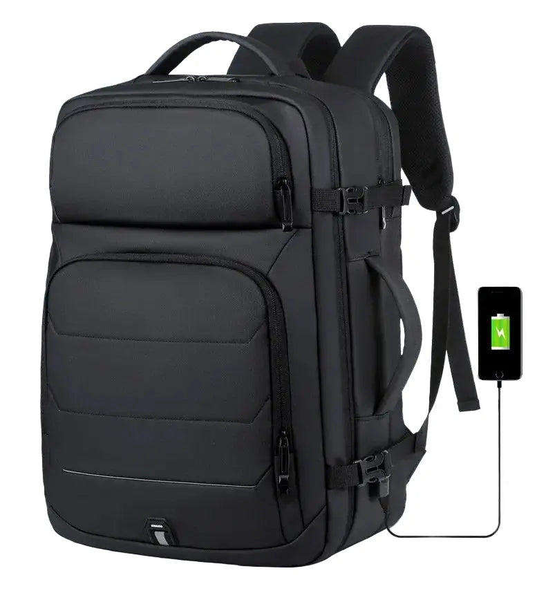 Sac à Dos Ordinateur Homme 17 Pouces Extensible USB