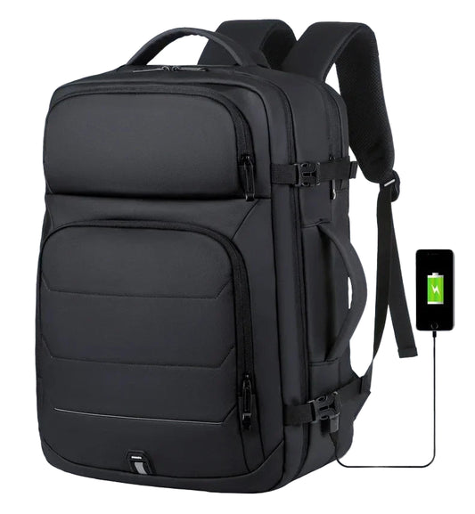 Sac à Dos Ordinateur Homme 17 Pouces Extensible USB