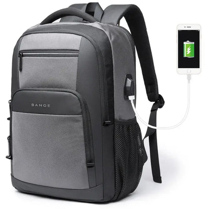 Sac à Dos Ordinateur Homme Étanche USB Anti-Vol
