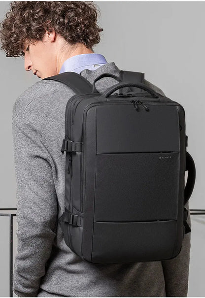 Sac à Dos voyage 17 Pouces Homme Extensible USB