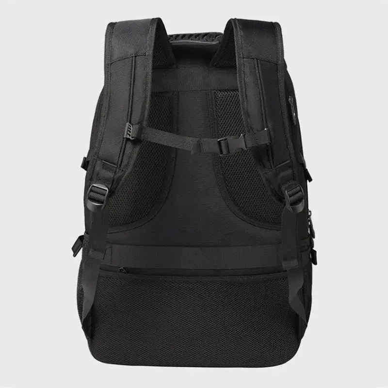 Sac à Dos Homme 40L Noir avec Compartiment Chaussures