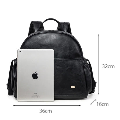 Sac à Dos à Langer en Cuir PU