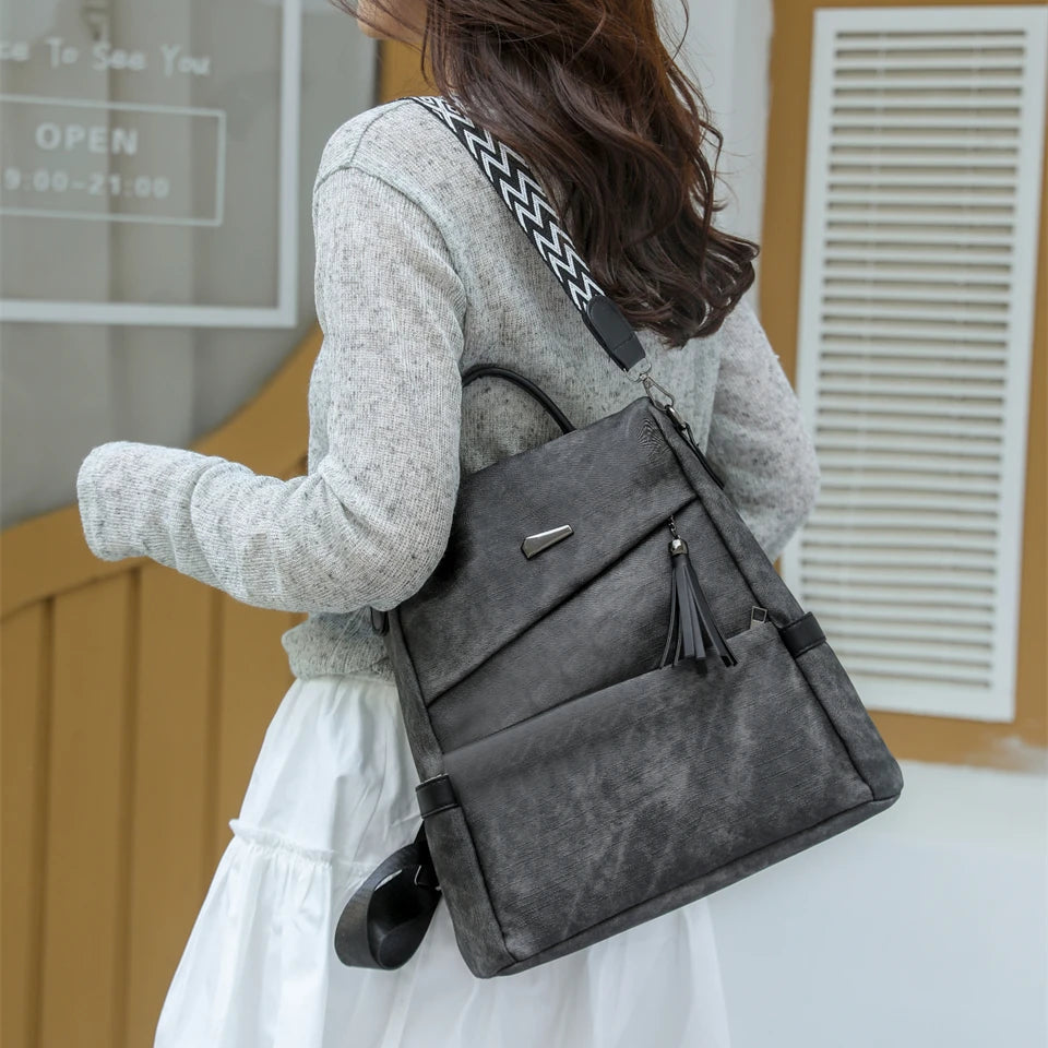 Sac à Dos Cuir Femme Luxe 30L