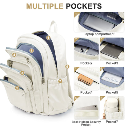 Sac à Dos Fille École Multi-Poches