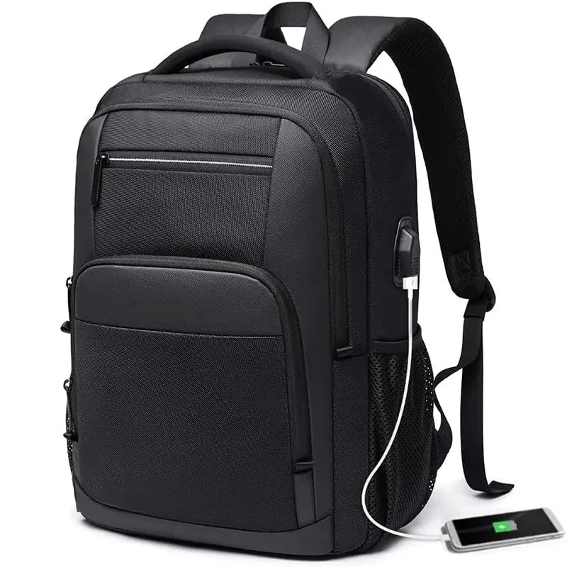 Sac à Dos Ordinateur Homme Étanche USB Anti-Vol