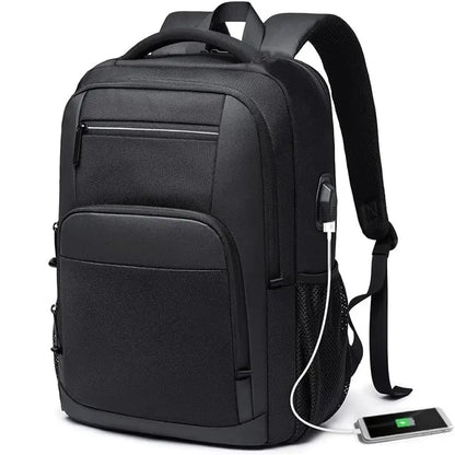 Sac à Dos Ordinateur Homme Étanche USB Anti-Vol