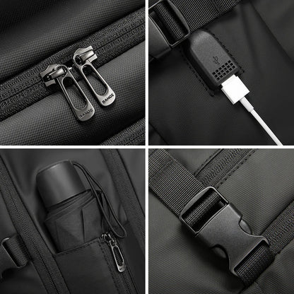 Sac à Dos Voyage et Ordinateur Haut De Gamme avec USB