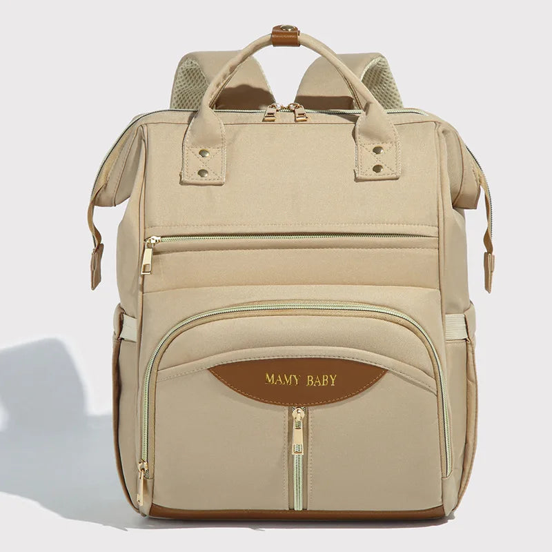 Sac à Dos à Langer Femme Multi-Poches