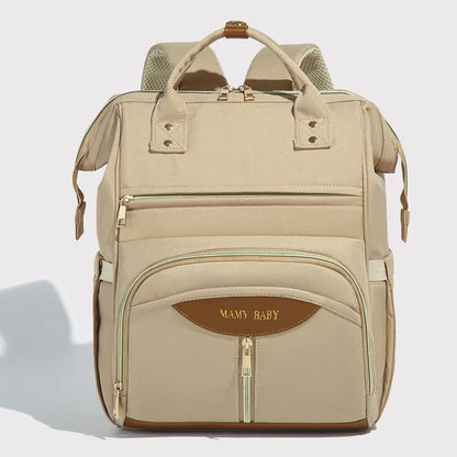 Sac à Dos à Langer Femme Multi-Poches