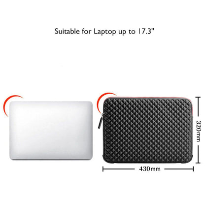 Pochette Ordinateur 17 Pouces en Cuir Étanche