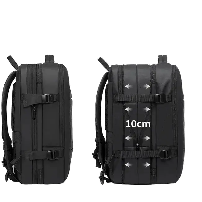 Sac à Dos voyage 17 Pouces Homme Extensible USB