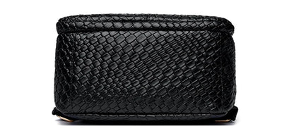 Sac à Dos Femme Chic Cuir Noir Vintage