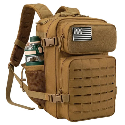 Sac à dos militaire étanche 45L homme femme plein air 