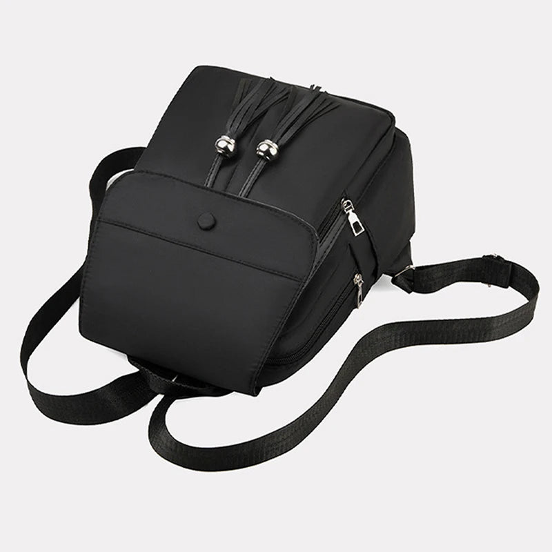 Sac à Dos Femme Cuir Luxe Multi-Poches