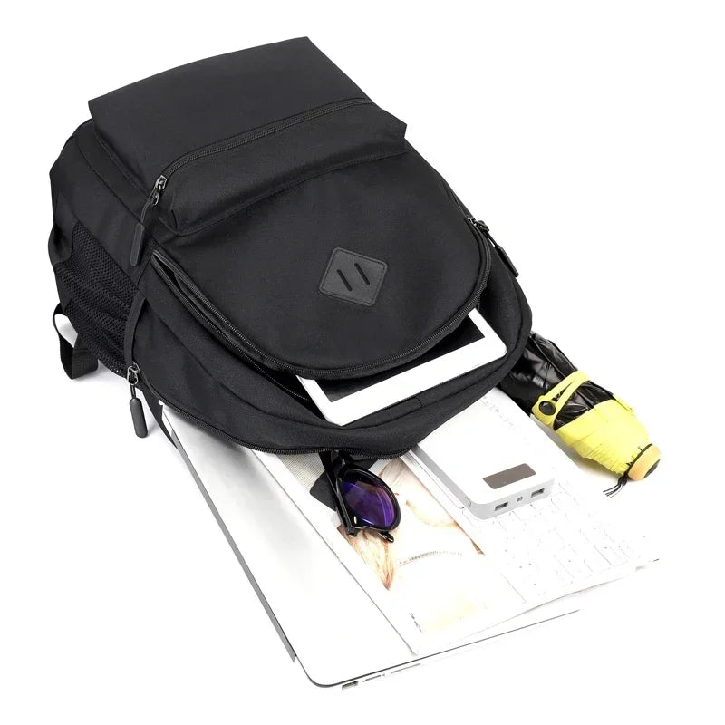 Sac à Dos école 30L Noir avec USB