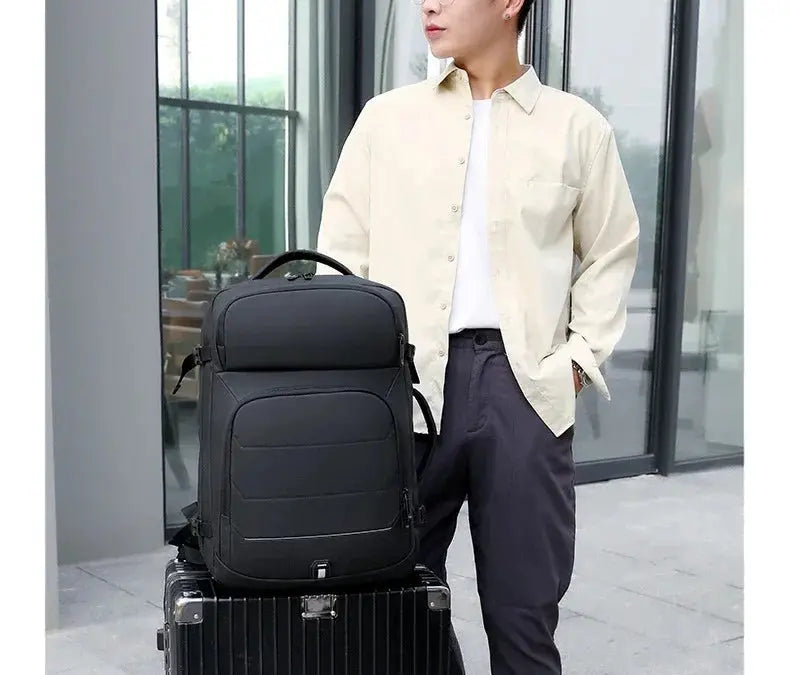 Sac à Dos Ordinateur Homme 17 Pouces Extensible USB