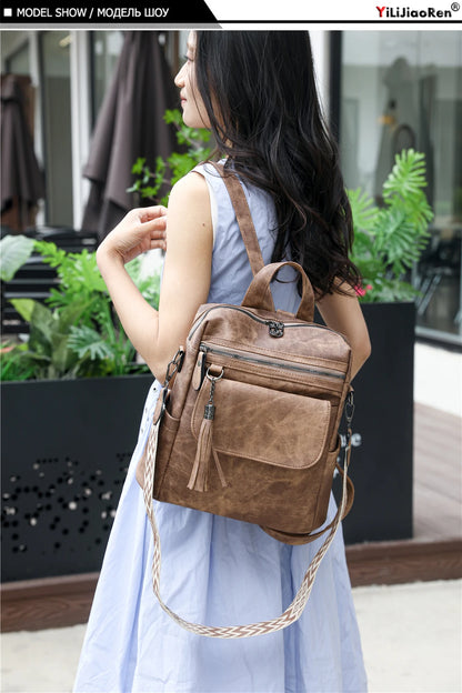 Sac à Dos Femme Chic Multi-Compartiments