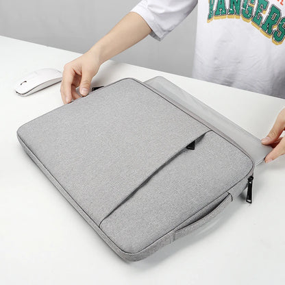 Pochette Ordinateur avec Poignée et Protection Renforcée