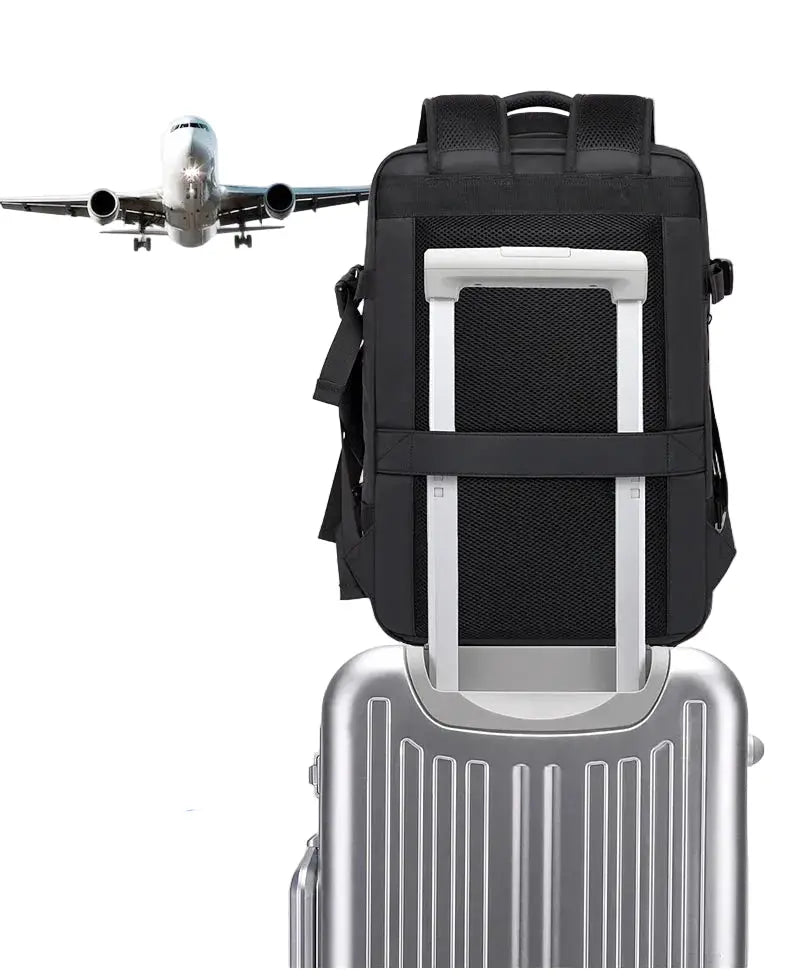 Sac à Dos voyage 17 Pouces Homme Extensible USB