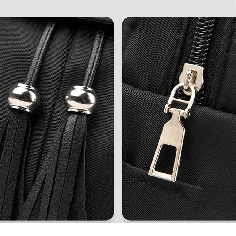 Sac à Dos Femme Cuir Luxe Multi-Poches