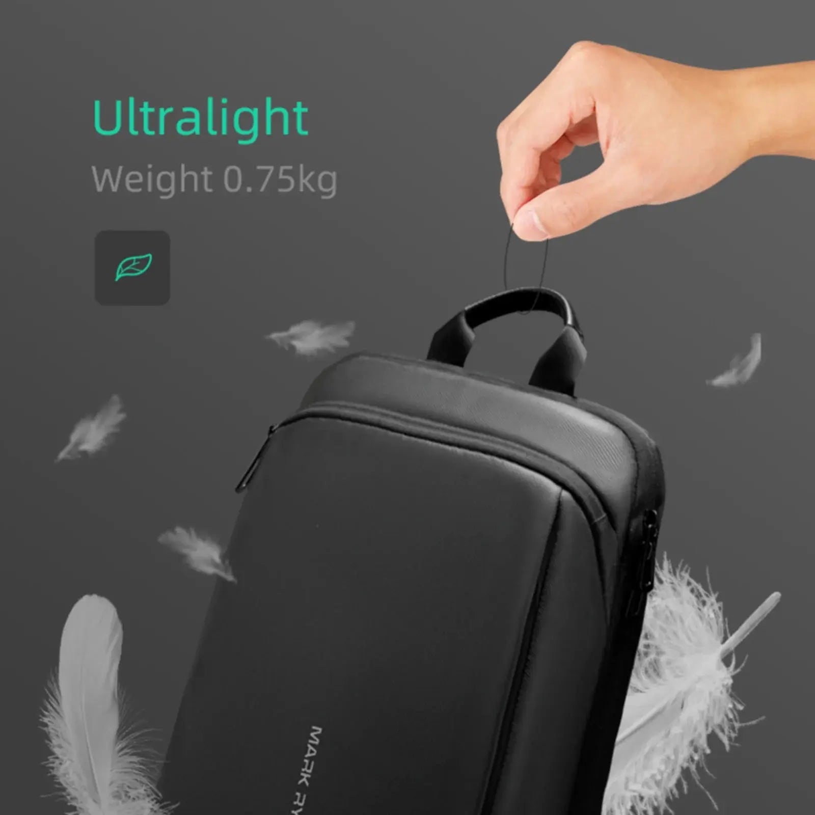 Sac à dos Ordinateur Étanche pour Travail & École 