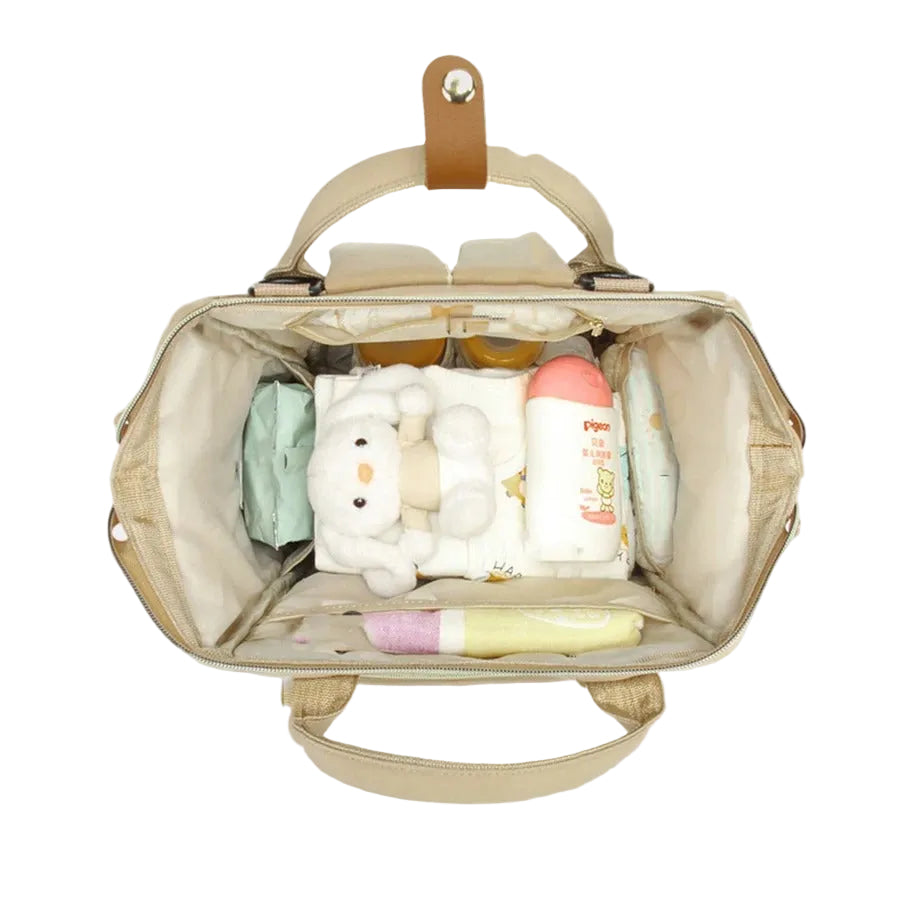 Sac à Dos à Langer Femme Multi-Poches